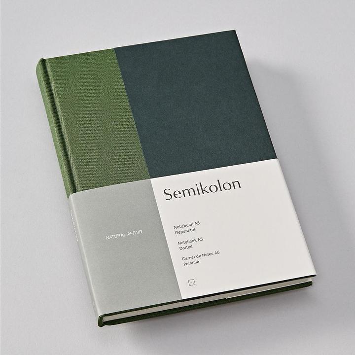 Produktbild Semikolon Notizbuch (A5) NATURAL AFFAIR, Botanic, Dotted (A5)