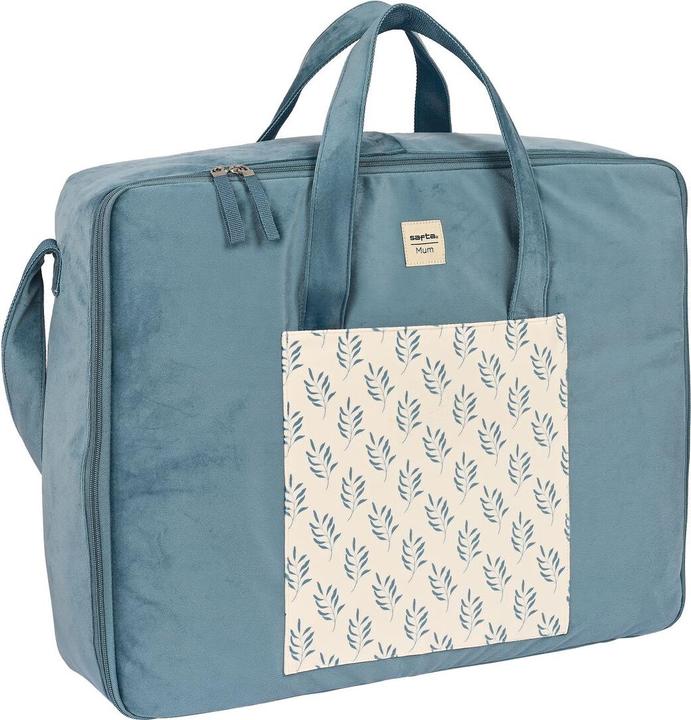 Produktbild Safta Koffer Leaves türkis (50 x 40 x 14 cm) (50 l)