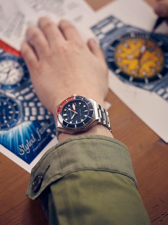 Produktbild Spinnaker SP-5081-JJ Dumas Automatik Herrenuhr 44mm 30ATM (Taucheruhr, 44 mm)