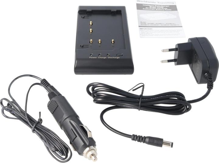 Produktbild AccuCell Schnell-Ladegerät Basiseinheit für NiMH Akku Sony, Sharp, Hitach (Ladegerät)