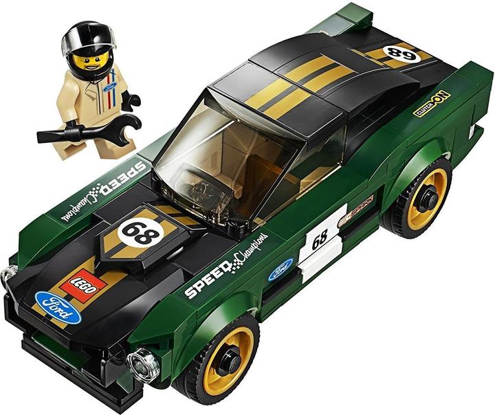 Image du produit LEGO 1968 Ford Mustang Fastback (75884, LEGO Speed Champions)