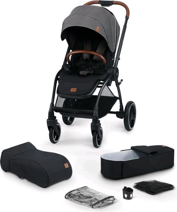 Immagine prodotto KinderKraft EVOLUTION COCOON 2in1 passeggino grigio platino