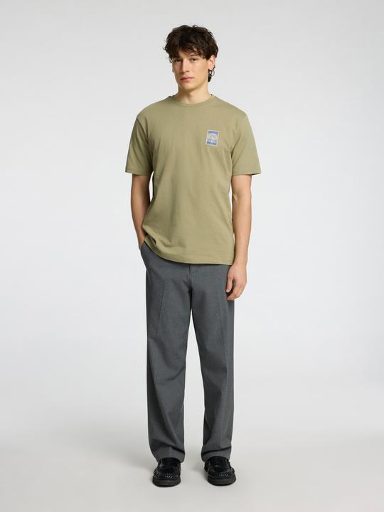 Actual product image Selected Homme Regular Fit Print T-Shirt (L)