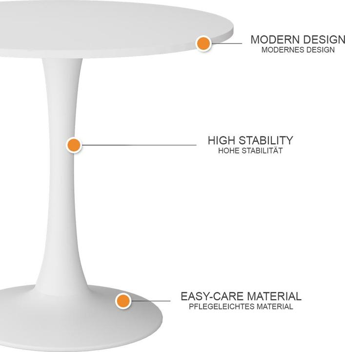 Actual product image Vicco Carl (80 x 74 cm)