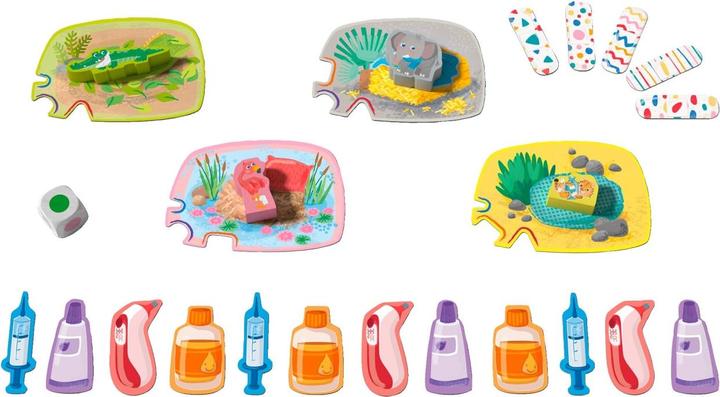 Immagine prodotto Haba I miei primi giochi - Noi animali medici (Tedesco)