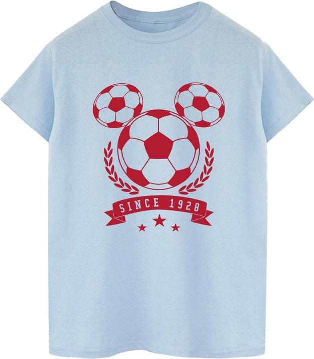 Immagine prodotto Disney Mickey Football Head Maglietta Ampia Donna (M)