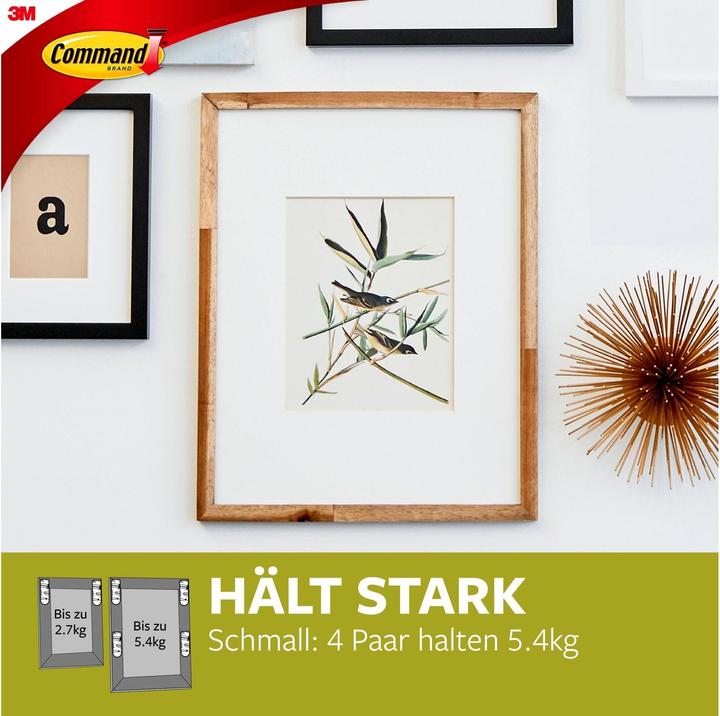 Actual product image Command Narrow picture mounting strips (5.40 kg)
