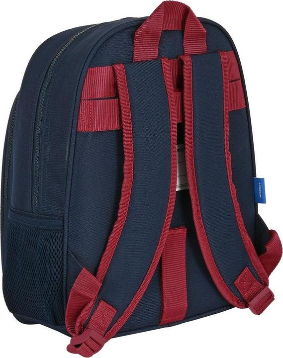 Actual product image FC Barcelona School backpack F.C. Barcelona Blue Garnet Red (27 x 33 x 10 cm)