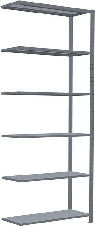 Stecksystem Anbauregal MULTIplus250 mit Kreuzstrebe