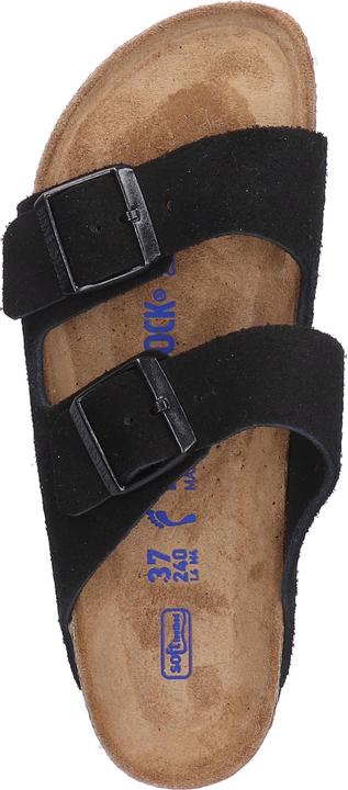 Image du produit Birkenstock Arizona Fond souple Cuir velours Étroit (38)
