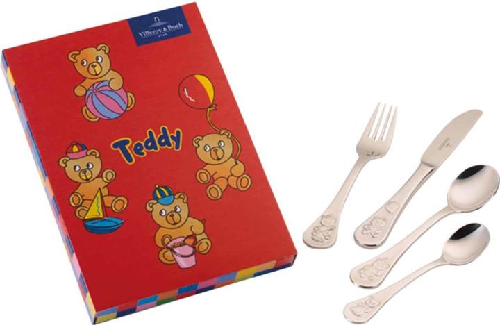 Immagine prodotto Villeroy & Boch Posate per bambini 4 pezzi Teddy