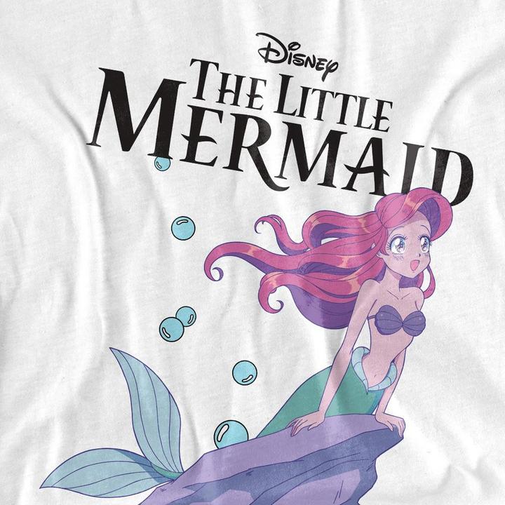 Immagine prodotto Disney Princess Maglietta Ariel Anime Bambini (152, 158)