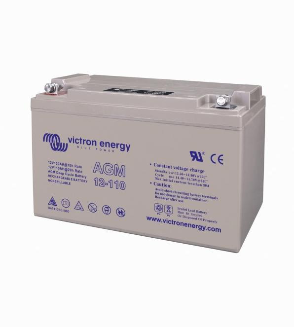 Actual product image Victron Energy Battery AGM (12 V, 110 Ah)