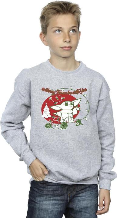 Immagine prodotto Star Wars Baby Yoda Force Be With You Felpa Ragazzi (104)