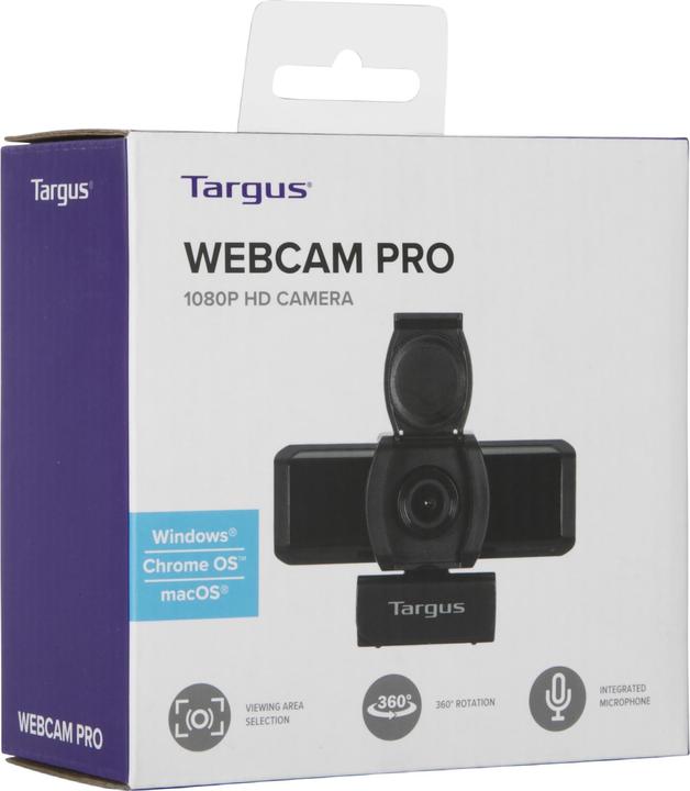Image du produit Targus Webcam Pro FHD 1080p w/Flip PrivacyCover (2 Mpx)