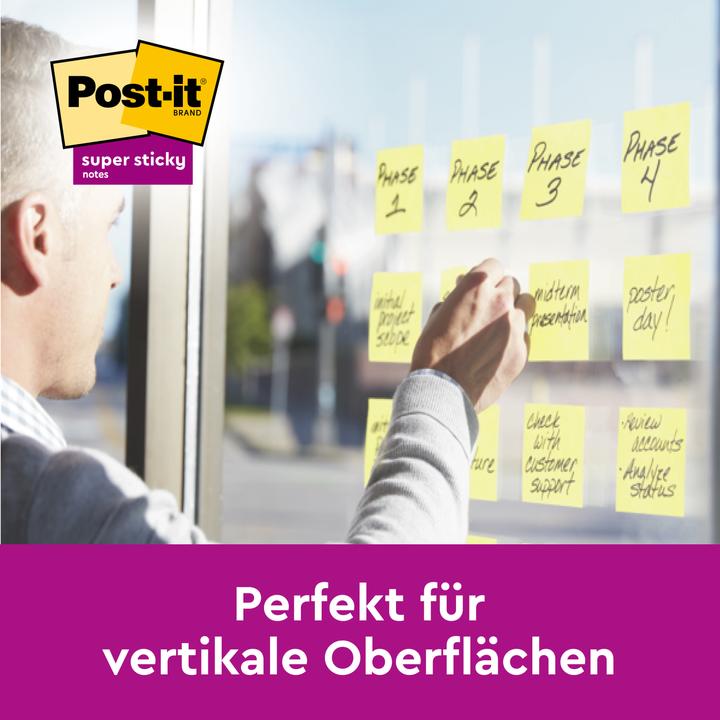 Actual product image Post-it Super Sticky (76 x 76 mm)