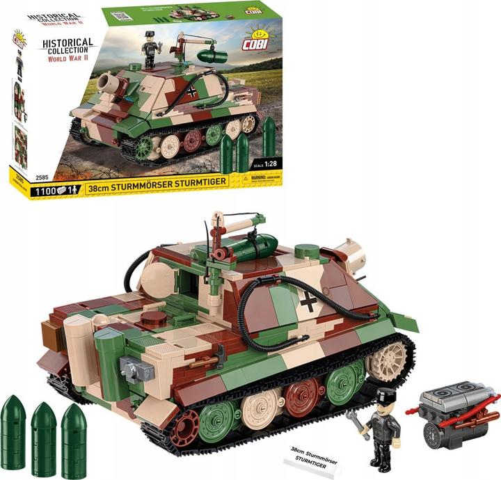 Produktbild Cobi Historical Collection World War II 2585 Sturmmorser Tiger
