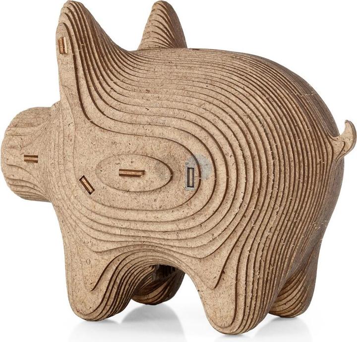 Immagine prodotto Eco Wood Art Puzzle salvadanaio in legno - Maiale