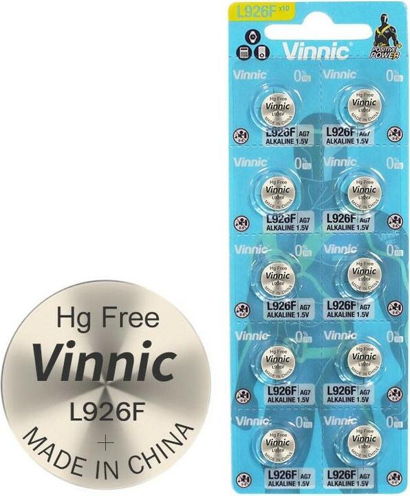Produktbild Vinnic Positive Power (10 Stk., SR57, 55 mAh)