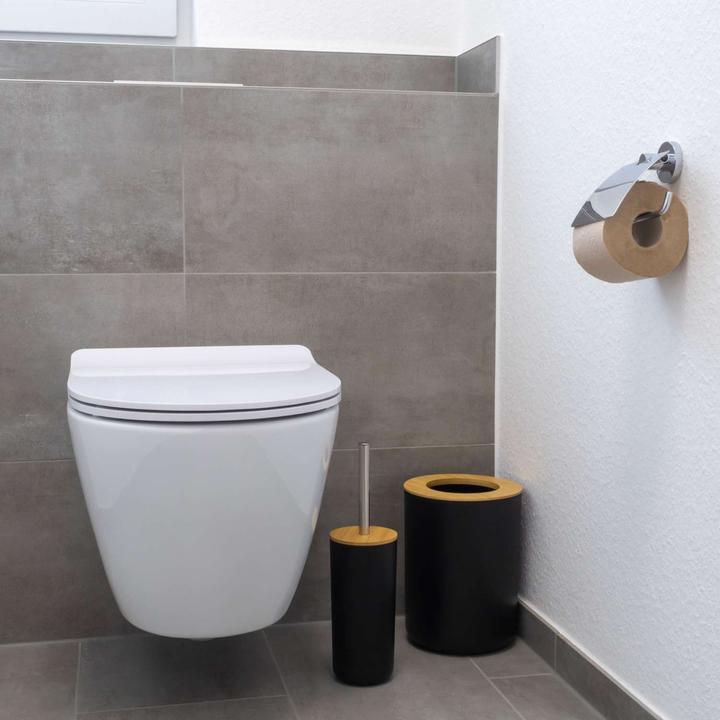 Produktbild Intirilife Badezimmer Zubehör Set inkl. Zahnputzbecher Seifenschale Seifenspender Toilettenbürste