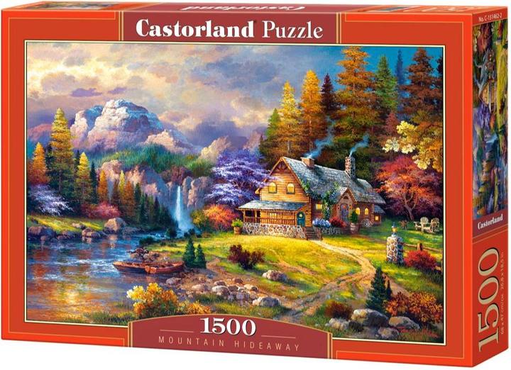 Actual product image Castorland Mountain Hideaway,Puzzle 1500 pieces (1500 pieces)