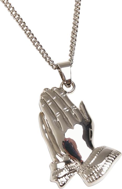 Produktbild Urban Classics Pray Hands Necklace (40% Eisen, 60% Zink)