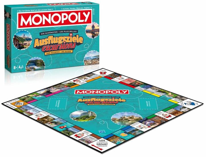 Immagine prodotto Unique Monopoli Le più belle destinazioni escursionistiche della Svizzera (Francese, Tedesco)