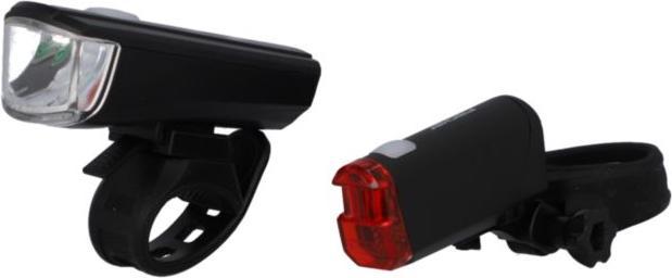 Actual product image Fischer Bicycle lighting set