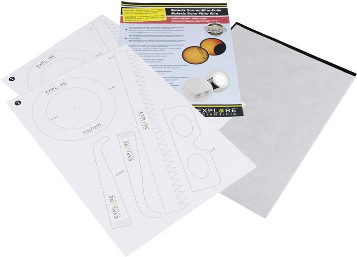 Explore Scientific Solarix Sonnenfilter Folie A4