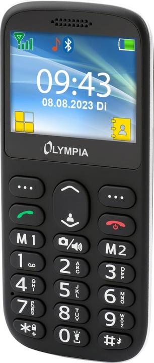 Produktbild Olympia Mobiltelefon SUN SCHWARTZ (2.31", 0.30 Mpx, 2G)
