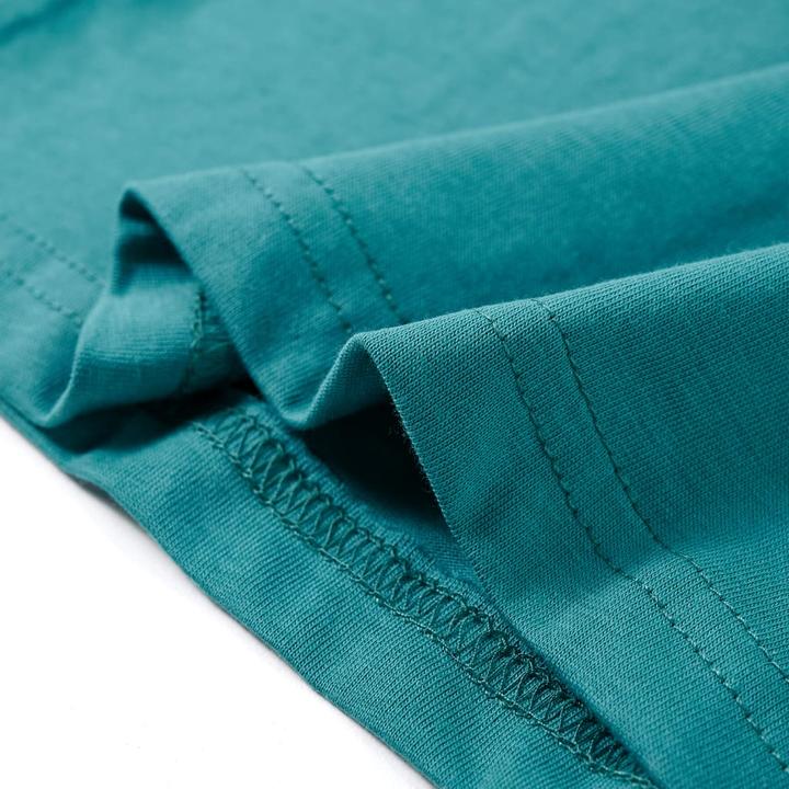 Actual product image VidaXL Children's long-sleeved shirt dark blue 128,Material: 100 (128)