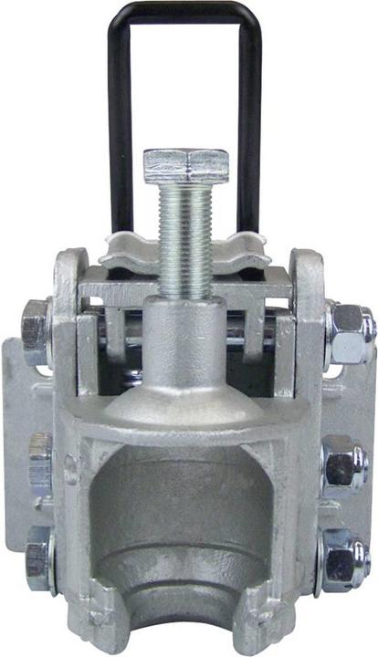 Produktbild Berger & Schröter Steckkupplung abklappbar für Heckträger (Silber)