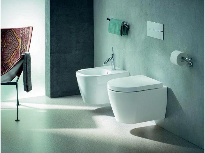 Actual product image Duravit Wall-mounted bidet ME by Starck m ÜL m HLB 370x570mm 1 tap hole white