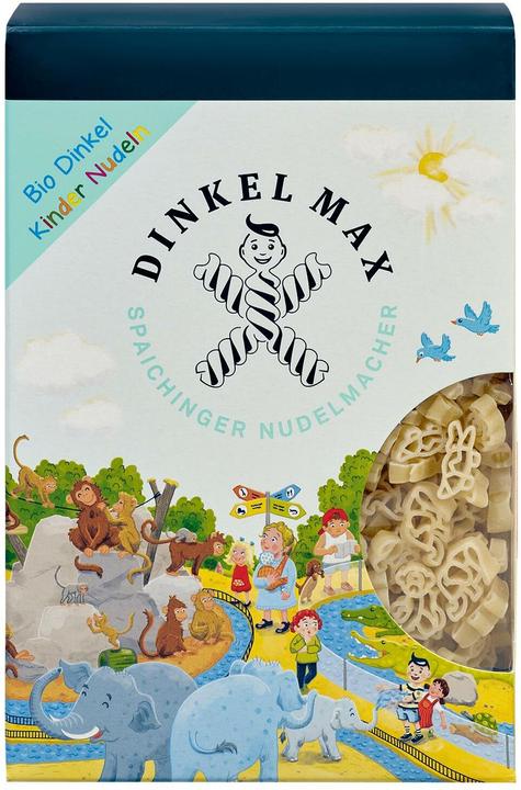 Image du produit Dinkel Max Pâtes alimentaires bio épeautre animaux du zoo 300 g (335 g)