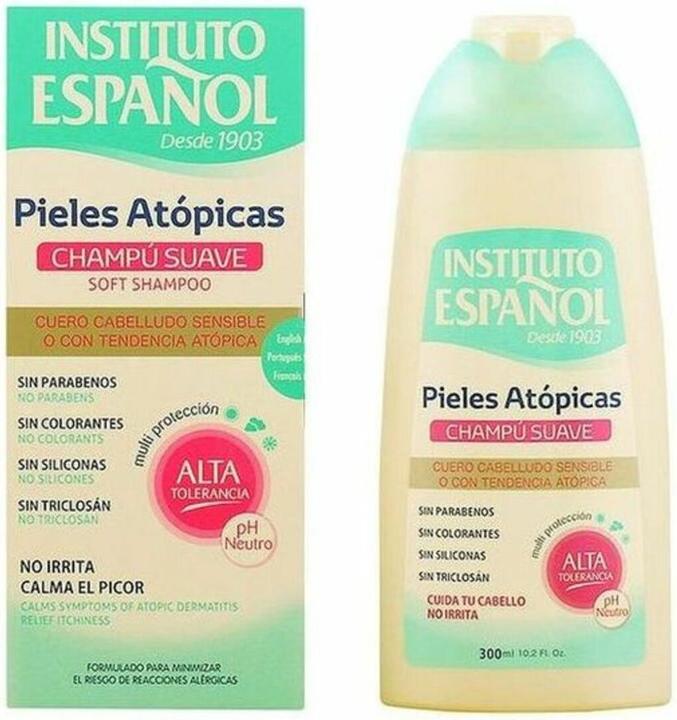 Actual product image Instituto Español Atopic Skin (300 ml, Liquid shampoo)