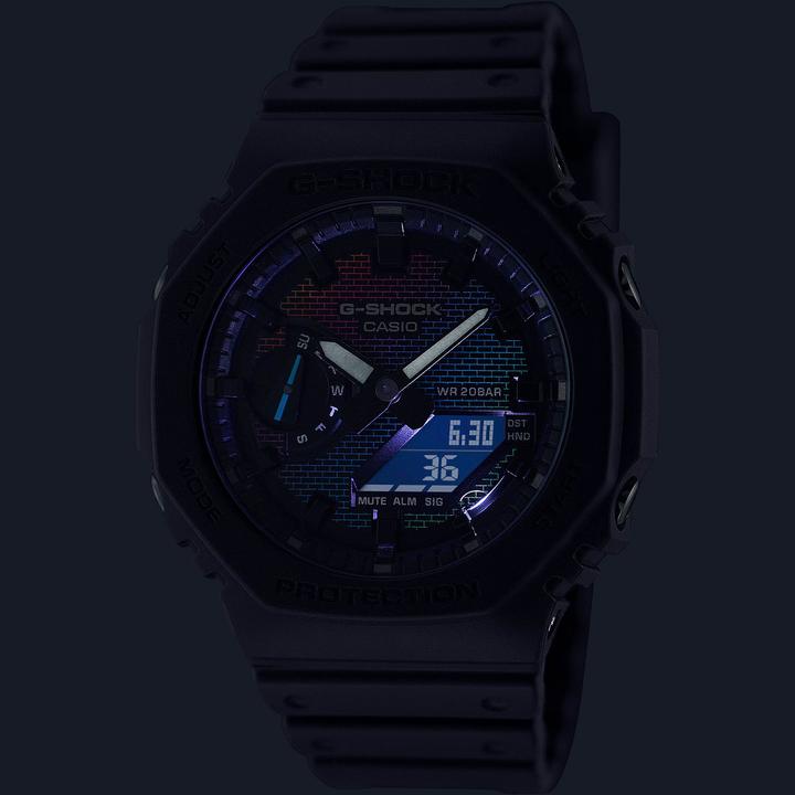 Produktbild G-Shock GA-2100RW-1AER (Taucheruhr, Digitaluhr, 48.50 mm)