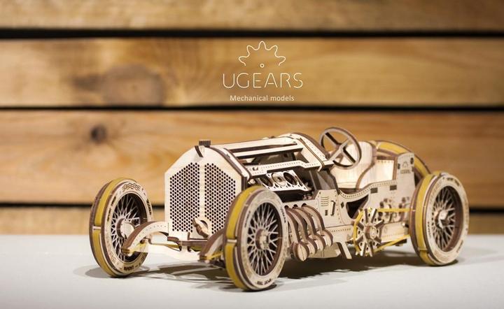 Actual product image Ugears U-9 Grand Prix Car