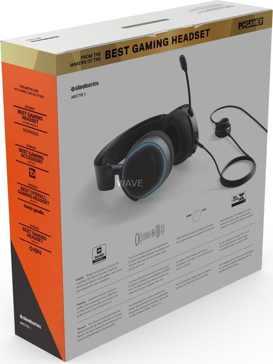 Image du produit SteelSeries Arctis 5 (RGB) (Filaire)