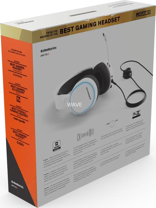 Produktbild SteelSeries Arctis 5 (RGB) (Kabelgebunden)