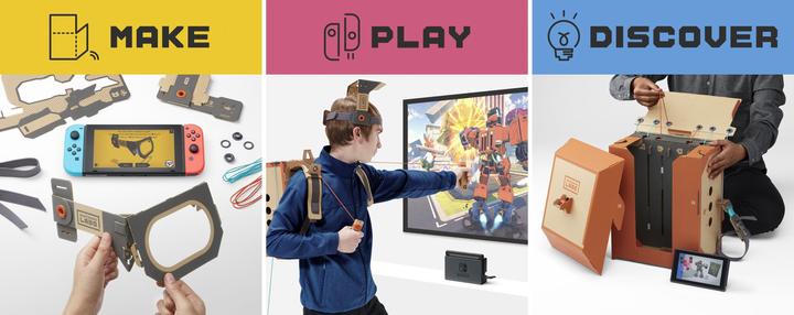 Actual product image Nintendo Labo: Toy-Con 02 Robo Set (Switch, DE)