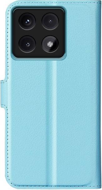 Actual product image MU Classic Litchi Leather Bookcover Series (Xiaomi 14T)