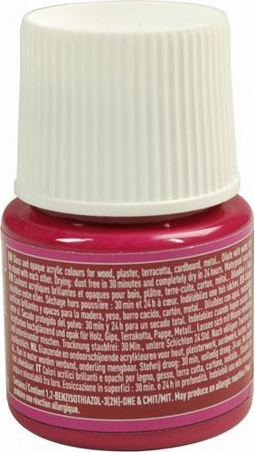 Actual product image Pebeo Deco Glossy acrylic paint (Fuchsia, 45 ml)