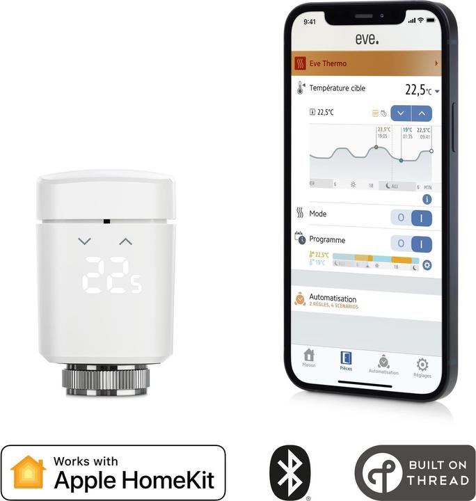 Produktbild Eve Thermo (HomeKit) 2er Pack