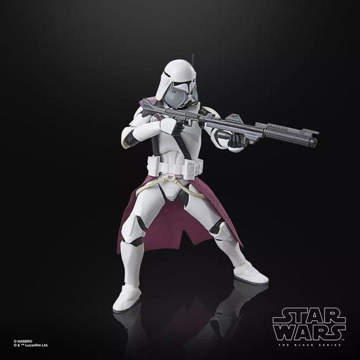 Immagine prodotto Hasbro Star Wars Episodio III Serie Nera Comandante Clone Bacara