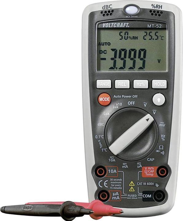 Produktbild Voltcraft MT-52 SE (CAT III 600V)