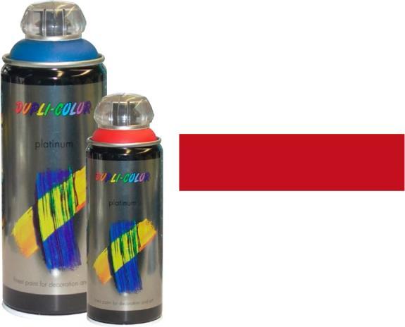 Image du produit Dupli-Color Spray Platinum rouge trafic (RAL 3020, Rouge trafic, 150 ml)