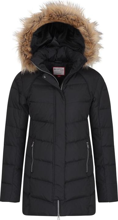 Actual product image Mountain Warehouse Womens/Ladies Isla II Long Down Jacket (40 D)