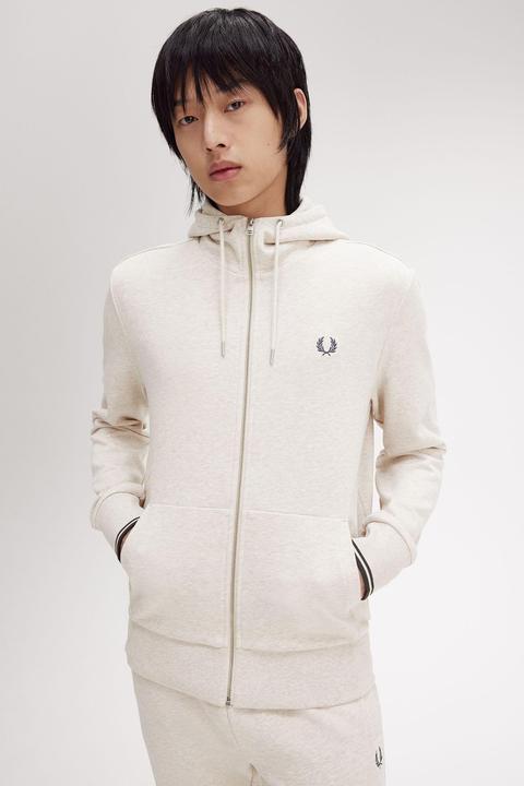 Immagine prodotto Fred Perry Felpa con cerniera a cappuccio (L)