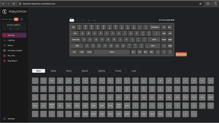 Produktbild Keychron K3 Max (CH, Kabellos, Kabelgebunden)