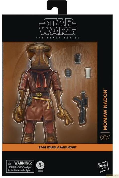 Immagine prodotto Hasbro Star Wars Episodio IV Serie Nera Deluxe Action Figure Momaw Nadon 15 cm